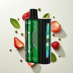 JNR Radiance 31000 Pufova Једнократна вејп Jagoda Kivi 28ml Dual Mesh Coil