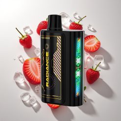 JNR Radiance 31000 Pufova Једнократна вејп Jagoda Malina Trešnja Led 28ml Dual Mesh