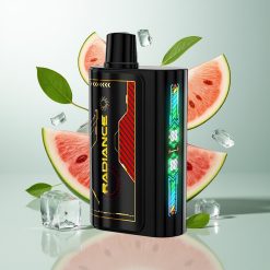 JNR Radiance 31000 Pufova Једнократна вејп Lubenica Led 28ml Dual Mesh