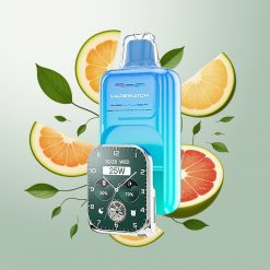 JNR VapeWatch 30000 Puffs 1000mAh Dual Mesh Кисла Јабука Лед