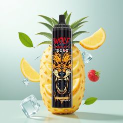 JNR Wolf Niplo 10000 Puffs Ananas Led Mesh Coil Type-C