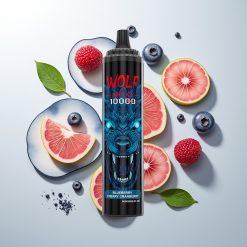 JNR Wolf Niplo 10000 Pufova Borovnica Trešnja Mesh Coil Type-C