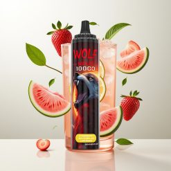 JNR Wolf Niplo 10000 Pufova Jagoda Lubenica Limunada 20ml Tip-C