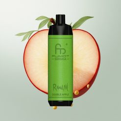 RandM Fumot Shisha 10000 Puffs Dvostruka Jabuka 18ml 0.5% Nikotina