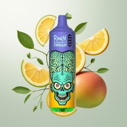 RandM Fumot Tornado 9000 Pufova Aromatična Kombinacija Mango sa RGB Ekranom