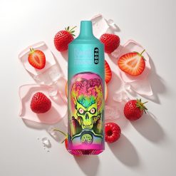 RandM Fumot Tornado 9000 Pufova Jagoda Malina Trešnja Led Mesh Coil RGB