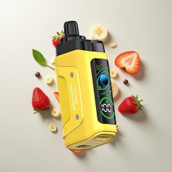 Razz Bar 45000 Pufova Једнократна вејп Jagoda Banana 1.0 Ohm Mesh Coil