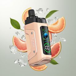 Razz Bar 45000 Pufova Једнократна вејп Sočni Breskva Led 1.0 Ohm Mesh