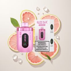 Razz Bar 50K 1.0 Ohm Једнократна вејп Roze Limunada