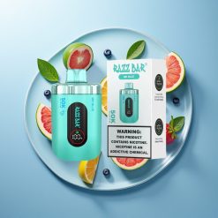 Razz Bar 50K Pufova Једнократна вејп Plavi sa 2% Nikotina i Mesh Coil